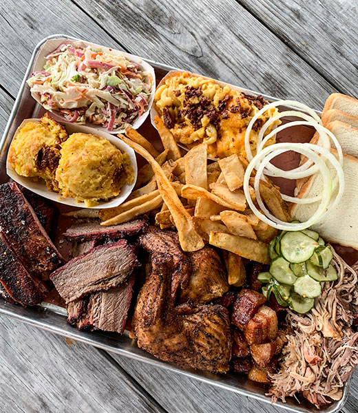 Central City BBQ 5+4 Sampler