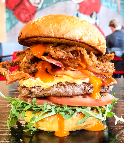 Hi-Pointe Drive-In Bison Burger