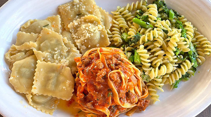 Lidia's Kansas City Pasta Trio