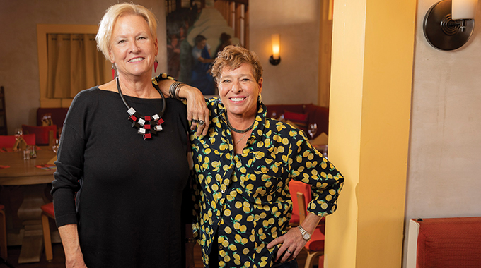 Glenda Griswold and Catherine O’Brien, TerraCotta Wine Bistro co-owners