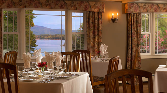 Brunch with a view at the Inn at Pleasant Lake. | Photo courtesy Inn at Pleasant Lake