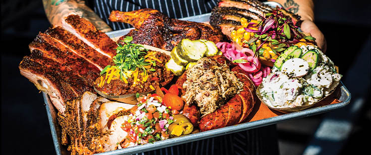 Menu offeringd at Heritage BBQ Menu offeringd at Heritage BBQ