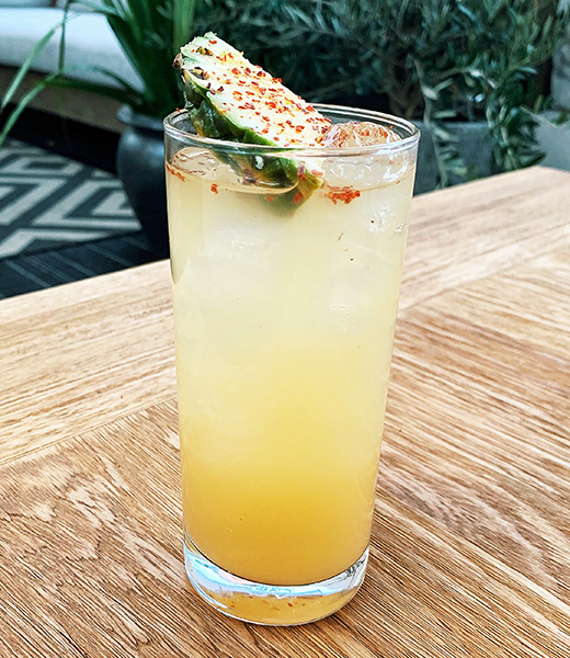 The Gazoz with a Kick mocktail