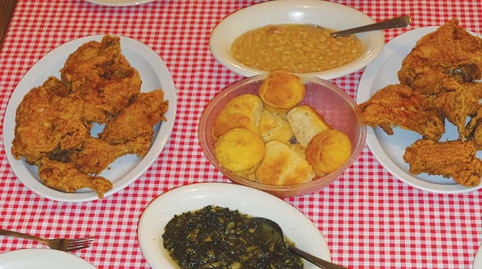 Feast on fried chicken and hearty sides at the Pickett House Restaurant in Woodville. | Photo by Carol Shields