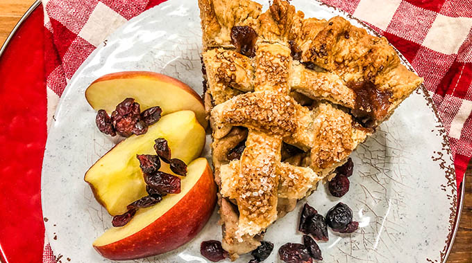 Apple-cranberry pie | Bart Herje/Salty Roan Productions