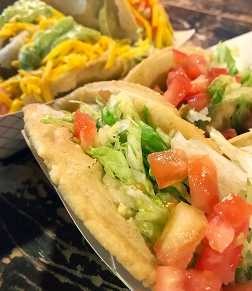 San Antonio-Style Puffy Tacos With Ground Beef Recipe