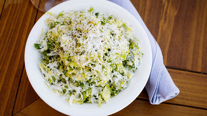 Shaved Brussels Sprouts