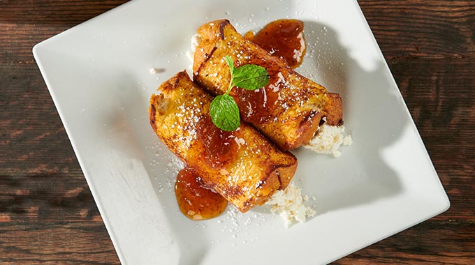    Photo: Fig ricotta French toast by Crave Imagery