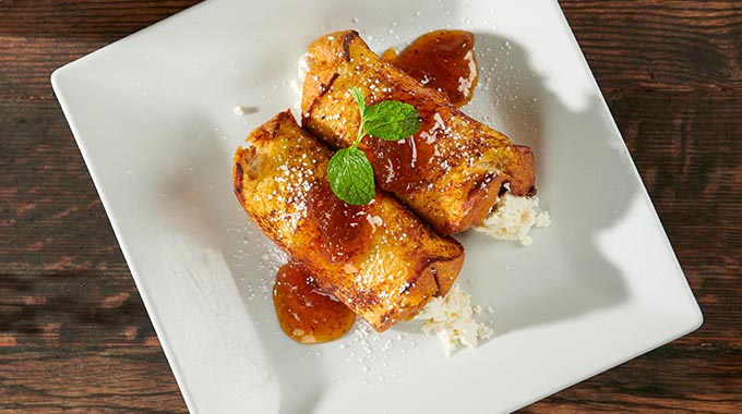 Photo: Fig ricotta French toast by Crave Imagery