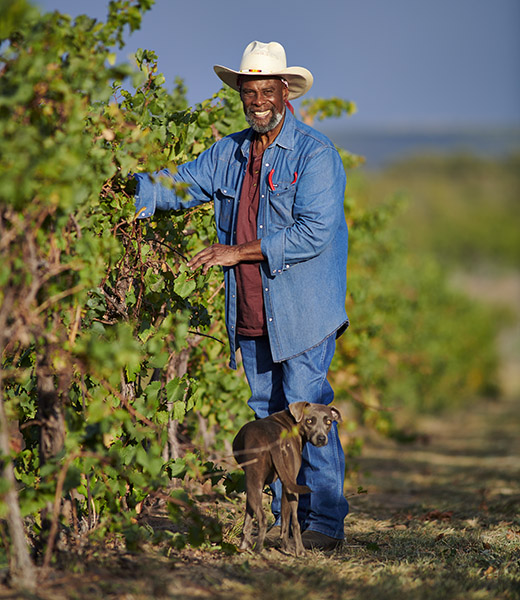Dotson-Cervantes winery's Alphonse Dotson. | Photo by Dave Shafer