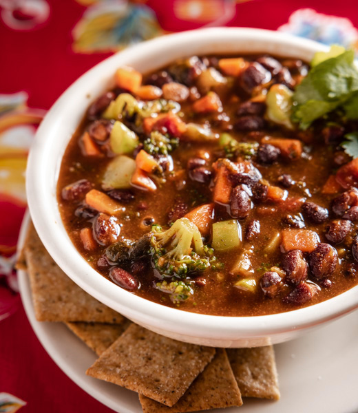 Country Life Vegan Restaurant veggie chili