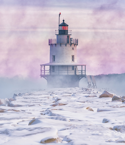 Sea Smoke at Spring Point by Jesse MacDonald