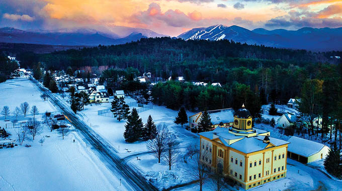 Franconia Winter Sunset by Adam Donati