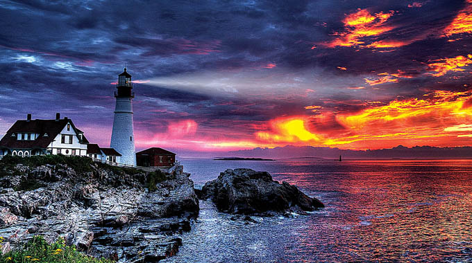 Portland Head Light by James Hall