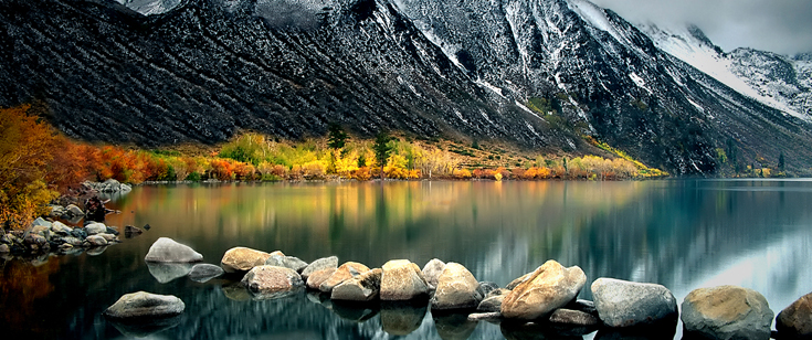 Convict Lake by Ira Mintz 