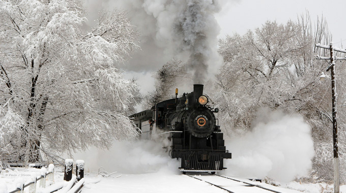 Snow and Steam by Paula Stinson