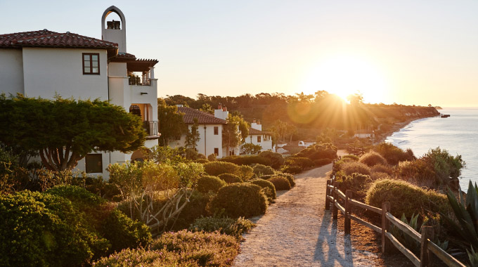 The Bluff at Sunset