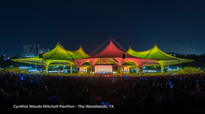 Cynthia Woods Mitchell Pavilion in The Woodlands