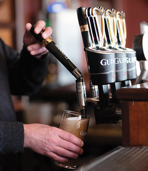 Thirsty writers from Patrick Kavanagh to Oscar Wilde have enjoyed drinks at McDaids. | Photo by Ruth Connolly