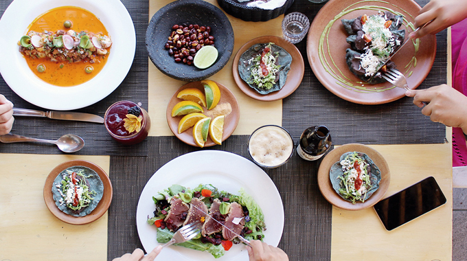 Meals in Oaxaca, Mexico