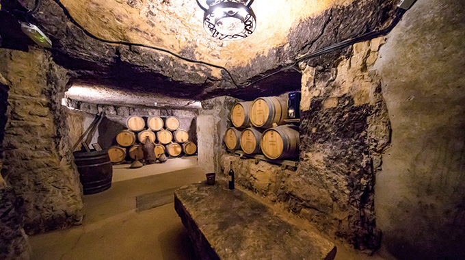 At Bodegas Lecea in San Asensio, winemakers age the wine underground. | Photo by Gerardo-Ferrero-Amandi