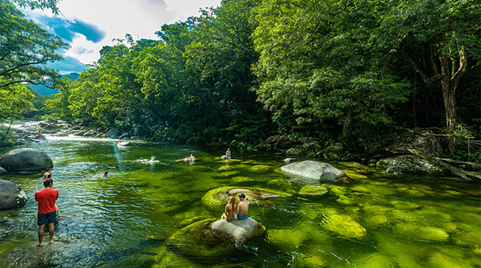 Mossman Gorge in Daintree National Park