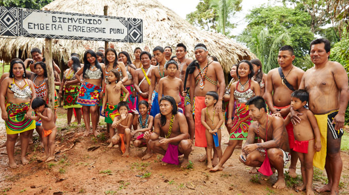 A cultural visit to Emberá village