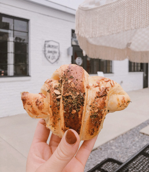 Croissant from Dropout Bakery and Company