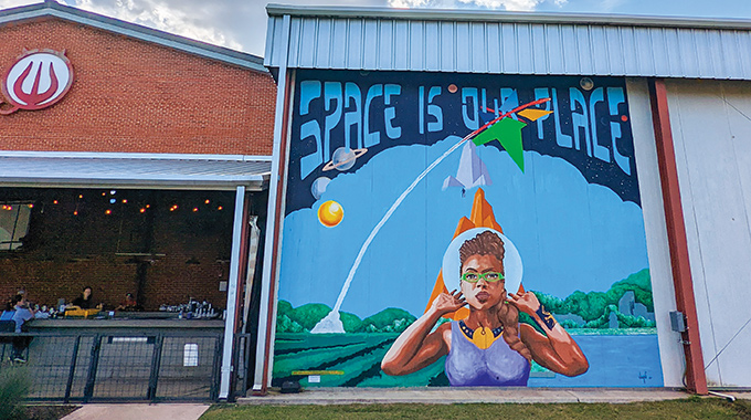 "Space is Our Place" Mural