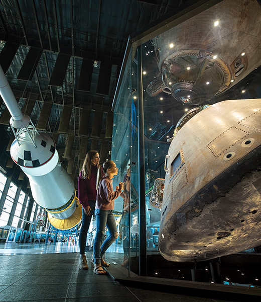 Visitors at U.S. Space & Rocket Center