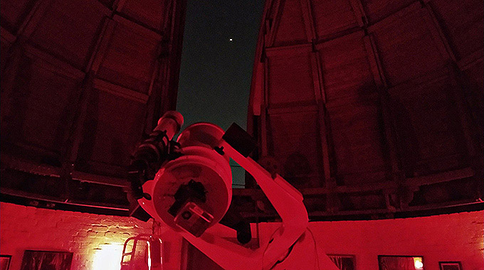 Visitors can see into infinity and beyond at the University of Alabama Observatory. | Photo by William C. Keel