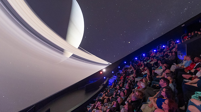 Did you know that you can see state-of-the-art digital laser images of the solar system on a 67-foot dome screen at the Intuitive Planetarium at the U.S. Space and Rocket Center? | Photo courtesy U.S. Space & Rocket Center