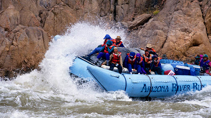 Rafting on the Colorado River