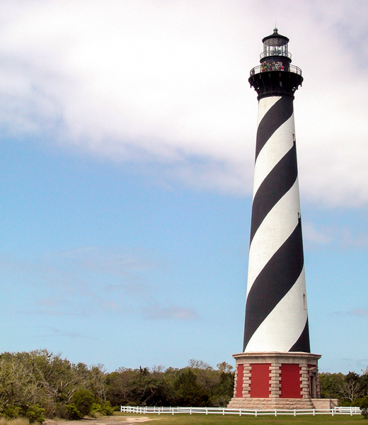 Cape Hatteras Lighthouse, Cape Hatteras National Seashore, North Carolina