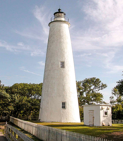 Ocracoke Lighthouse, Ocracoke Island, North Carolina