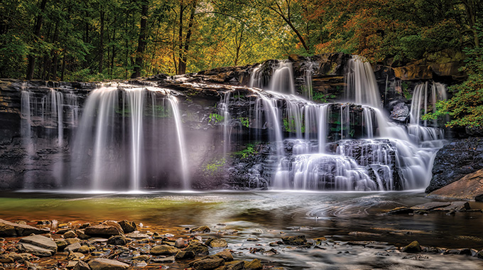 Brush Creek Falls by Michael Harriel