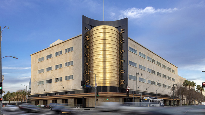 The main complex, the Saban Building, was once a May Company department store. | Photo by Josh White; JWPictures/AcademyMuseum Foundation