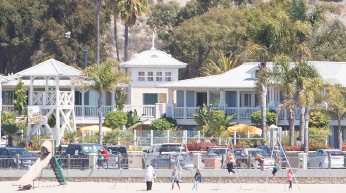 Avila Lighthouse Suites (in the background) is located on Front Street, which runs along Avila Beach's oceanfront. | Stephanie Hagar