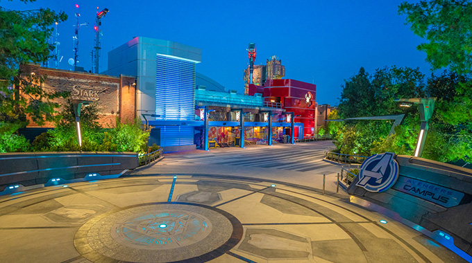 Disney California Adventure's new Avengers Campus. | Photo by Christian Thompson/Disneyland Resort 