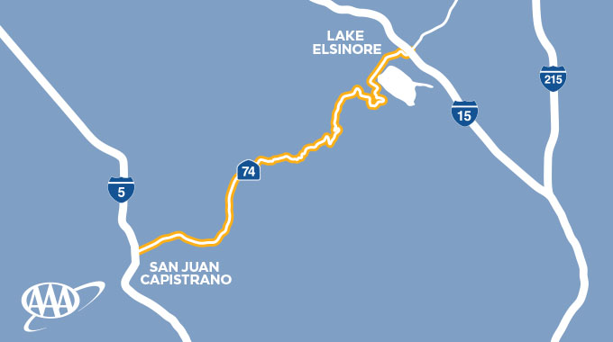 Route of Ortega Highway