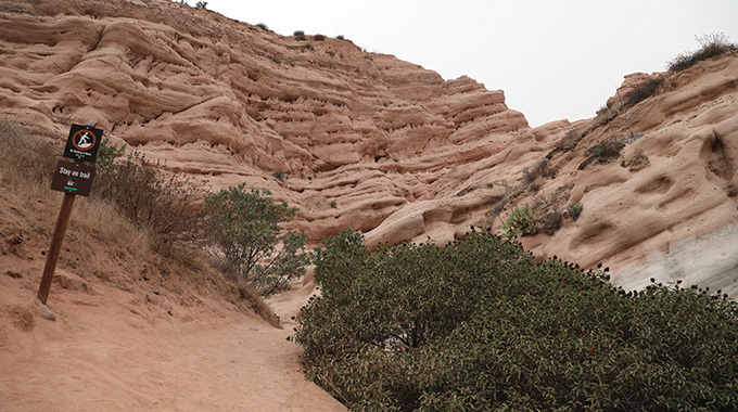 Red Rock Canyon at Whiting Ranch Regional Park. 