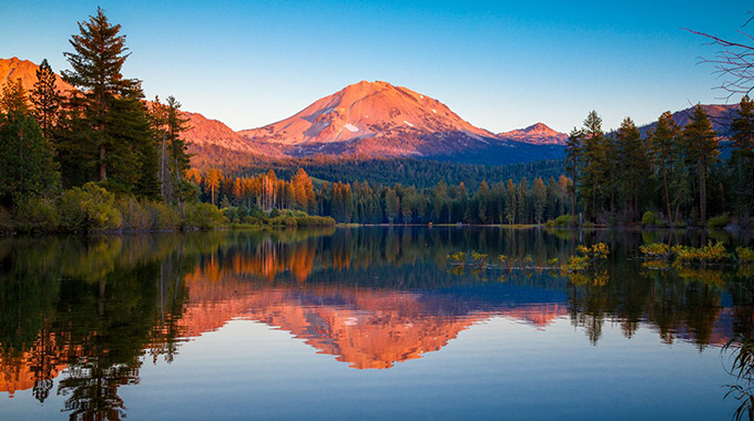 Manzanita Lake, Lassen National Park, California