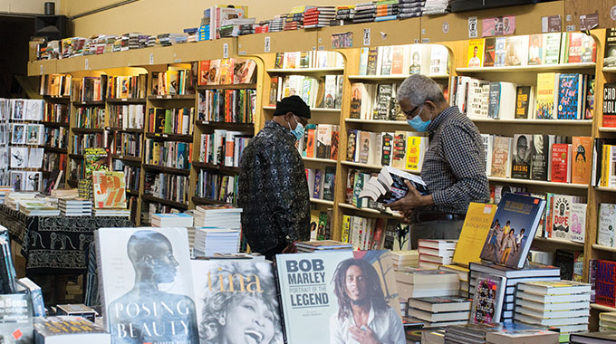 Eso Won Books in Leimert Park Village, Los Angeles