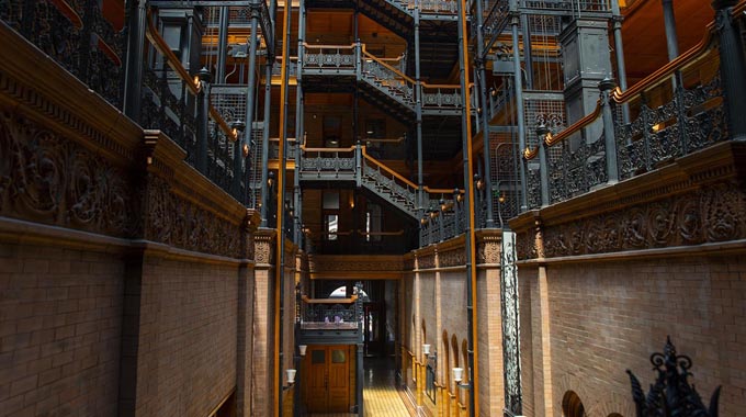 bradbury building