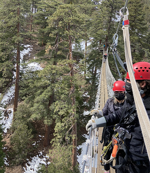 Photo courtesy Ziplines At Pacific Crest Staff