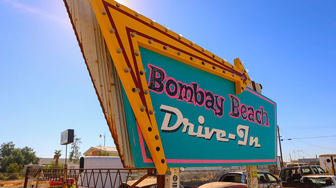 Atomic-Age Bombay Beach Drive-In