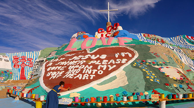 Salvation Mountain