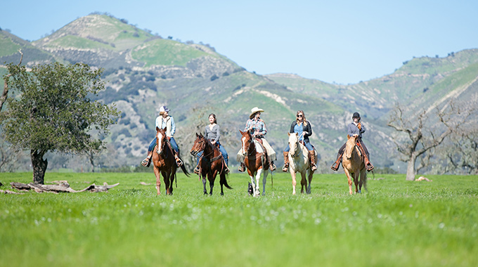 Explore the Fess Parker home ranch on horseback. | Photo by Bri Burkett 