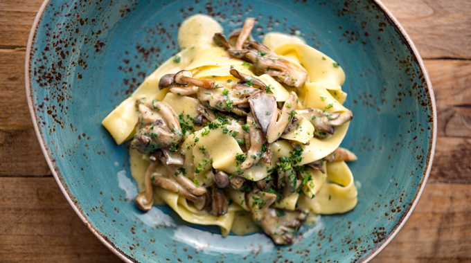 house-made pasta at S.Y. Kitchen in Santa Ynez California