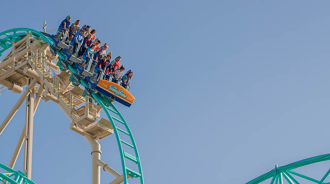 HangTime drop coaster.